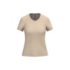 T-shirt col V manches courtes femme