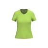 T-shirt col V manches courtes femme