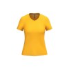 T-shirt col V manches courtes femme