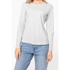 T-shirt col rond manches longues femme