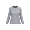 T-shirt col rond manches longues femme