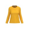 T-shirt col rond manches longues femme