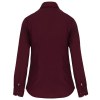 Chemise coton / élasthanne manches longues femme