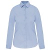 Chemise coton / élasthanne manches longues femme