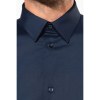 Chemise coton / élasthanne manches courtes