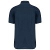 Chemise coton / élasthanne manches courtes
