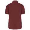 Chemise coton / élasthanne manches courtes