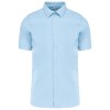 Chemise coton / élasthanne manches courtes