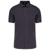 Chemise coton / élasthanne manches courtes