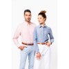 Chemise Oxford manches longues femme
