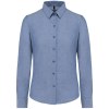 Chemise Oxford manches longues femme