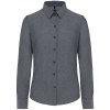 Chemise Oxford manches longues femme