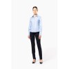 Chemise manches longues sans repassage femme