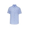 Chemise micro-sergé manches courtes sans repassage