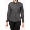 Chemise popeline manches longues femme