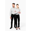 Chemise popeline manches longues femme