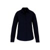 Chemise popeline manches longues femme