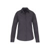 Chemise popeline manches longues femme