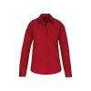 Chemise popeline manches longues femme