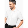 Chemise popeline manches courtes