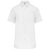 Chemise popeline manches courtes
