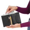 Porte-monnaie en véritable cuir DOW JONES