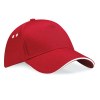 Casquette 5 panneaux bicolore