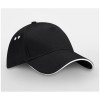 Casquette 5 panneaux bicolore