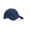 Casquette 5 panneaux bicolore