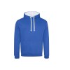 Sweat capuche contrastée