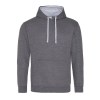 Sweat capuche contrastée