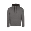 Sweat capuche contrastée