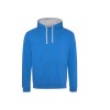 Sweat capuche contrastée