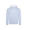 Sweat capuche contrastée
