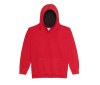 Sweat enfant capuche contrastée