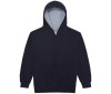 Sweat enfant capuche contrastée
