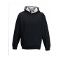 Sweat enfant capuche contrastée