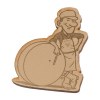 Badge bois <25 cm² a la forme (+Gravure laser LA21)