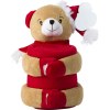 Peluche comprenant un plaid polaire Andrew