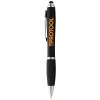 Stylo bille stylet coloré avec grip noir Nash (encre noire)