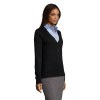 Gilet femme boutonné col v - GOLDEN WOMEN