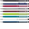 Stylo bille en aluminium avec stylet Irina