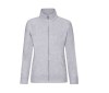 Sweat femme grand zip