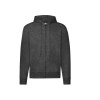 Sweat capuche grand zip 280