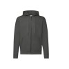 Sweat capuche grand zip 280