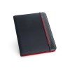 FITZGERALD. Porte-documents A4 en PU et 800D avec bloc-notes ligné