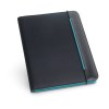 FITZGERALD. Porte-documents A4 en PU et 800D avec bloc-notes ligné