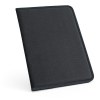CUSSLER. Porte-documents A4 en 600D avec bloc de feuilles lignées