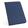 CUSSLER. Porte-documents A4 en 600D avec bloc de feuilles lignées