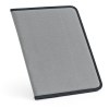 CUSSLER. Porte-documents A4 en 600D avec bloc de feuilles lignées